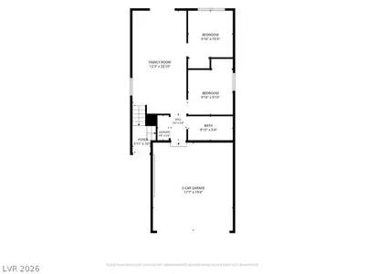 7808 Hornstone Court, Las Vegas, NV 89149 Floor Plan