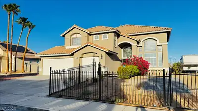 4800 North Golfridge Drive, Las Vegas, NV 89130 Front of Structure