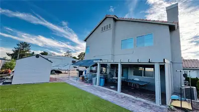 4800 North Golfridge Drive, Las Vegas, NV 89130 Back of Structure