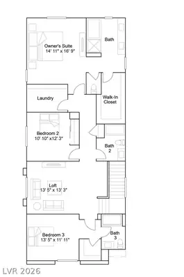 9572 Sagebrush Grove Street Floor Plan