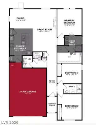 570 Hamilton Drive, Mesquite, NV 89027 Floor Plan