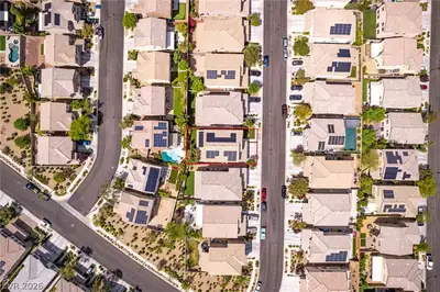 8113 Crushed Velvet Place, Las Vegas, NV 89166 Aerial View