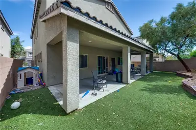 8113 Crushed Velvet Place, Las Vegas, NV 89166 Back of Structure