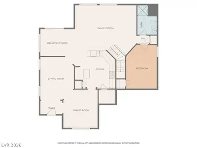 8132 Pink Desert Street, North Las Vegas, NV 89085 Floor Plan