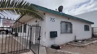 705 Morgan Avenue, Las Vegas, NV 89106 Front of Structure