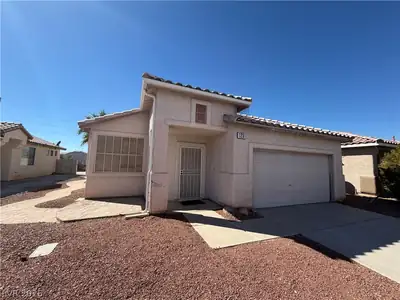 1251 Desert Solitude Street, Las Vegas, NV 89110 Front of Structure