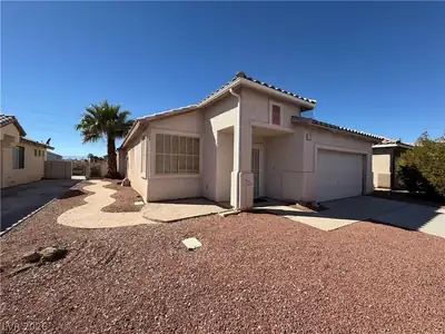 1251 Desert Solitude Street, Las Vegas, NV 89110 Front of Structure