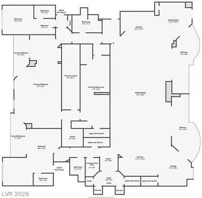 2777 Paradise Rd 3302, Las Vegas, NV 89109 Floor Plan