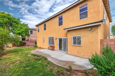 4871 Lionesse Court, Las Vegas, NV 89130 Back of Structure