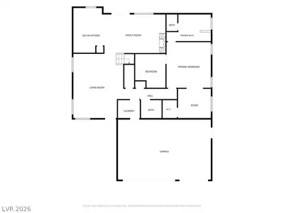 4871 Lionesse Court, Las Vegas, NV 89130 Floor Plan