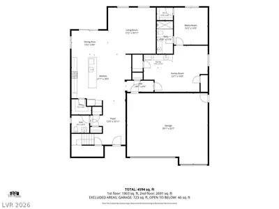 7665 Serenity Bay Lane Floor Plan