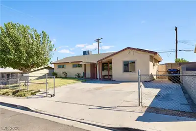 609 Van Ert Avenue, North Las Vegas, NV 89030 Front of Structure