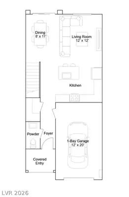 5744 Zesty Court, Las Vegas, NV 89149 Floor Plan