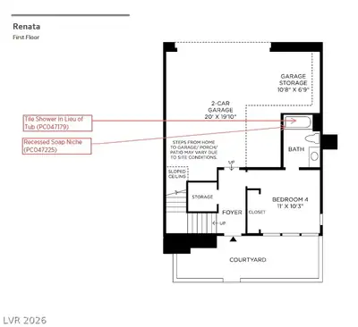 11869 Stone Run Avenue Floor Plan