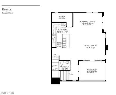 11869 Stone Run Avenue Floor Plan