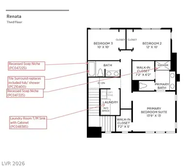 11869 Stone Run Avenue Floor Plan