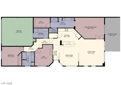 1181 Pebble Beach Drive Floor Plan