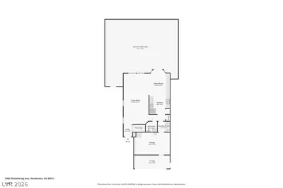 7066 Shimmering Avenue, Henderson, NV 89011 Floor Plan