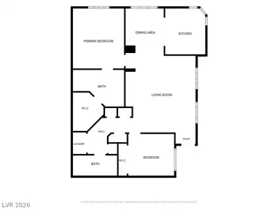 2152 Jasper Bluff Street 202, Las Vegas, NV 89117 Floor Plan