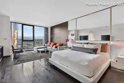 4381 West Flamingo Road 1605, Las Vegas, NV 89103 Primary Bedroom