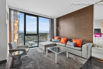 4381 West Flamingo Road 1605, Las Vegas, NV 89103 Living Room