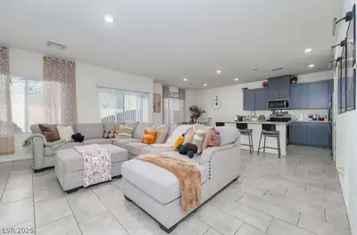 6135 Larimar Gold Street, North Las Vegas, NV 89115 Living Room