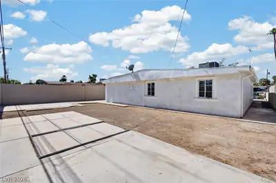 1721 Ardmore Street, Las Vegas, NV 89104 Back of Structure