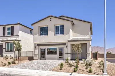7409 BALENGER BAY AVE, North Las Vegas, NV 89084 Front of Structure
