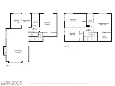 7216 Archcrest Avenue, Las Vegas, NV 89147 Floor Plan