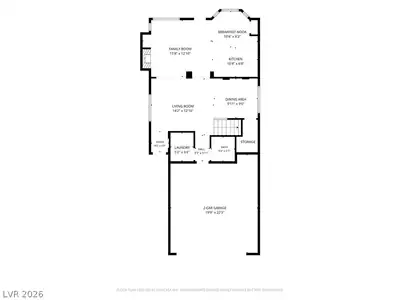 545 Aspen Leaf Street, Las Vegas, NV 89144 Floor Plan