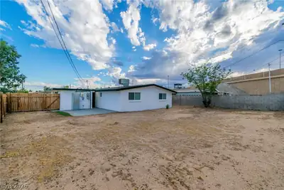 1604 Basswood Avenue, North Las Vegas, NV 89030 Back of Structure