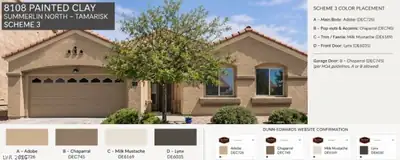 8108 Painted Clay Avenue, Las Vegas, NV 89128 Front of Structure