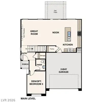 309 Lynnview Avenue, North Las Vegas, NV 89031 Floor Plan