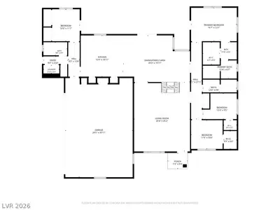 921 Primrose Lane, Henderson, NV 89011 Floor Plan