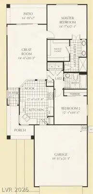 7905 Lily Trotter Street, North Las Vegas, NV 89084 Floor Plan