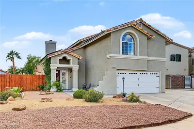 3760 Calumet Farm Circle, North Las Vegas, NV 89031 Front of Structure
