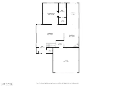 2745 Brienza Way, Las Vegas, NV 89117 Floor Plan