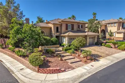 10201 Owls Peak Court, Las Vegas, NV 89144 Front of Structure