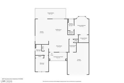 2537 Terrytown Avenue, Henderson, NV 89052 Floor Plan