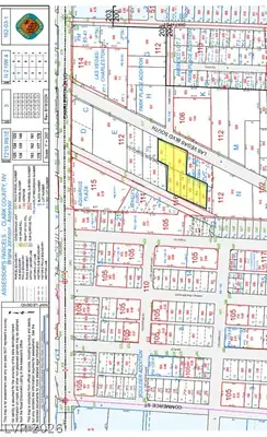 1200 Las Vegas Boulevard, Las Vegas, NV 89104 Plat Map