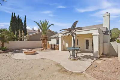 1808 Lyell Canyon Lane, Las Vegas, NV 89134 Back of Structure