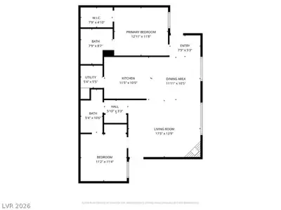 700 Capri Drive 25B, Boulder City, NV 89005 Floor Plan