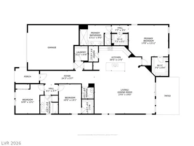 975 Twilight Glow Court, Henderson, NV 89015 Floor Plan