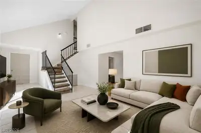 6733 Evanston Avenue, Las Vegas, NV 89108 Living Room