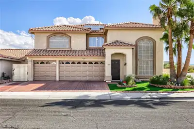 9133 Sapphire Ridge Avenue, Las Vegas, NV 89129 Front of Structure