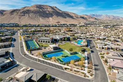 6706 Desert Crimson Street, Las Vegas, NV 89148 Aerial View