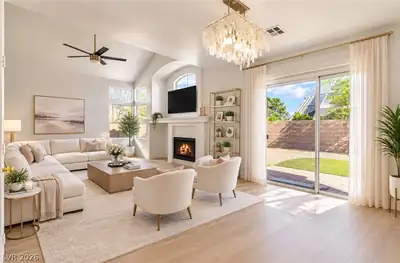 10416 Horseback Ridge Avenue, Las Vegas, NV 89144 Living Room