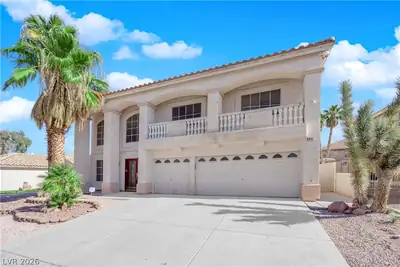 9852 Snowy Canyon Court, Las Vegas, NV 89183 Front of Structure