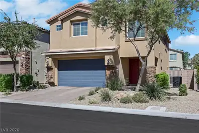 5966 Juniper Falls Avenue, Las Vegas, NV 89130 Front of Structure