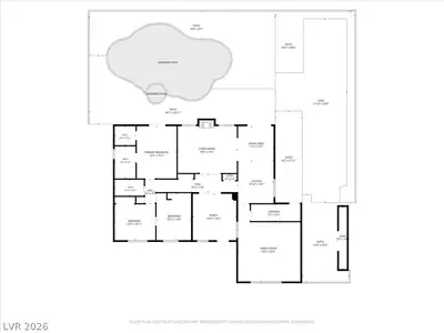 3684 East Cherokee Avenue, Las Vegas, NV 89121 Floor Plan
